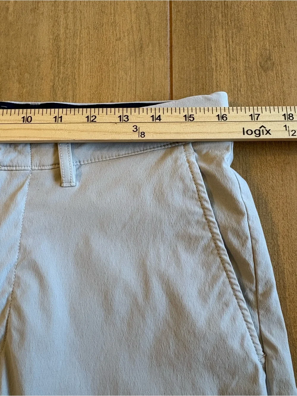 J.Crew Tech Shorts 32 Beige Performance Stretch Golf Casual Travel Lightweight